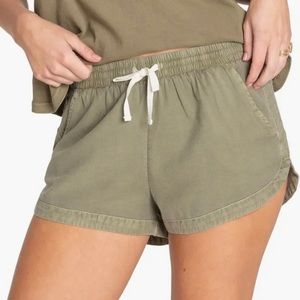 Billabong Army Green “Road Trippin” Shorts